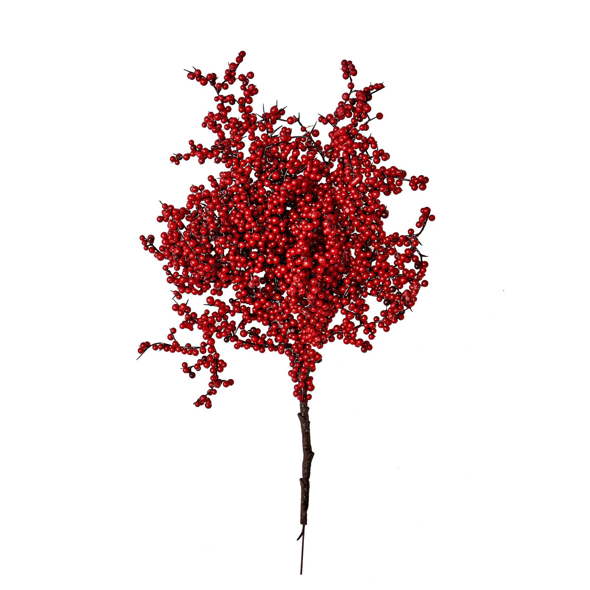 17" Christmas Red Berry Spray, 3ct.
